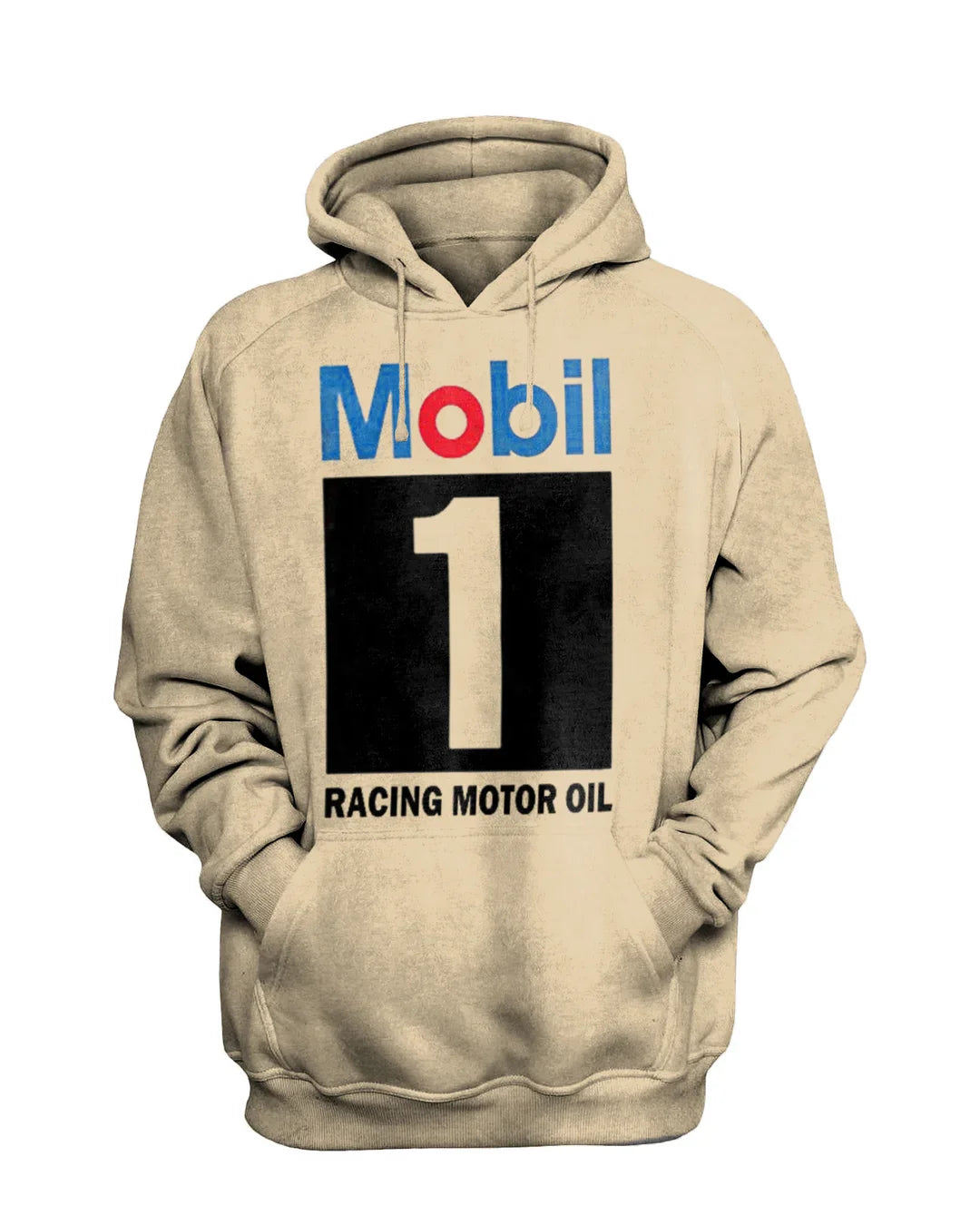 Mobile Mens Vintage Motor Oil Badge Sweatshirt Set