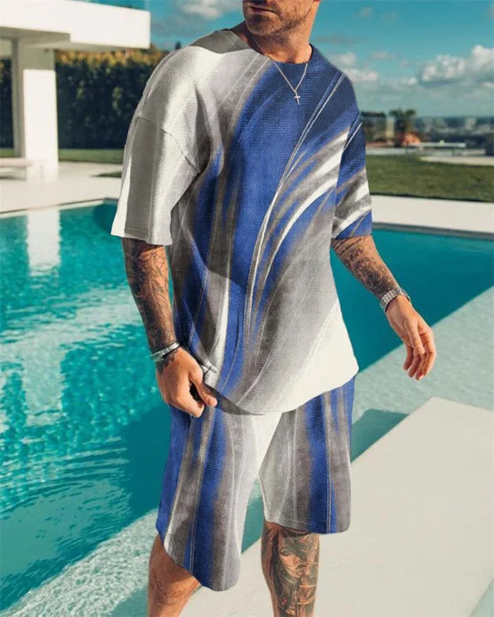 Oversized  T-Shirt & Shorts Set
