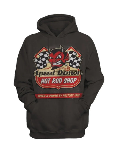 Speed Demon Mens Motorcycle Print Fashion Sweatshirt Set