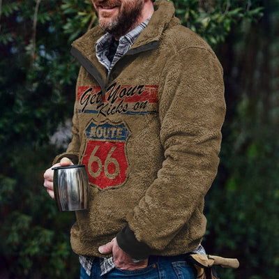 Motorcycle Casual Long-Sleeved Pullover