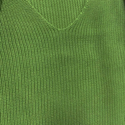V-Neck Knit Pullover Sweater