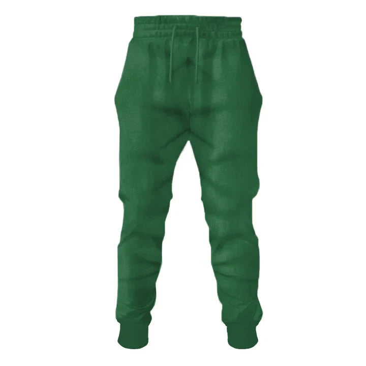 Texaco Retro Casual Engine Oil Print Sweatshirt Set