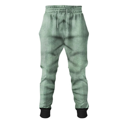 Vintage Motorcycle Oil Distressed Sweatshirt Set