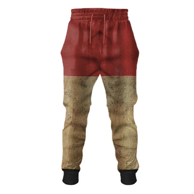 Vintage Motorcycle Distressed Sweatshirt Set