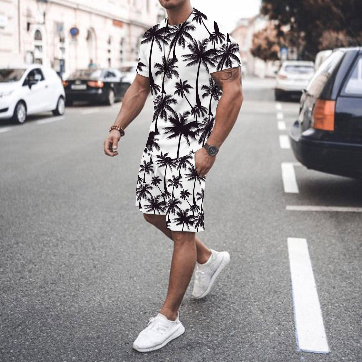 Hawaiian  Tracksuit Palm Trees