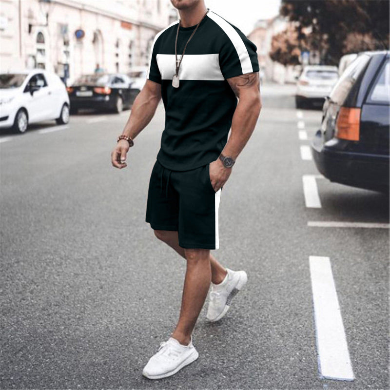 Black White Hawaiian  Tracksuit