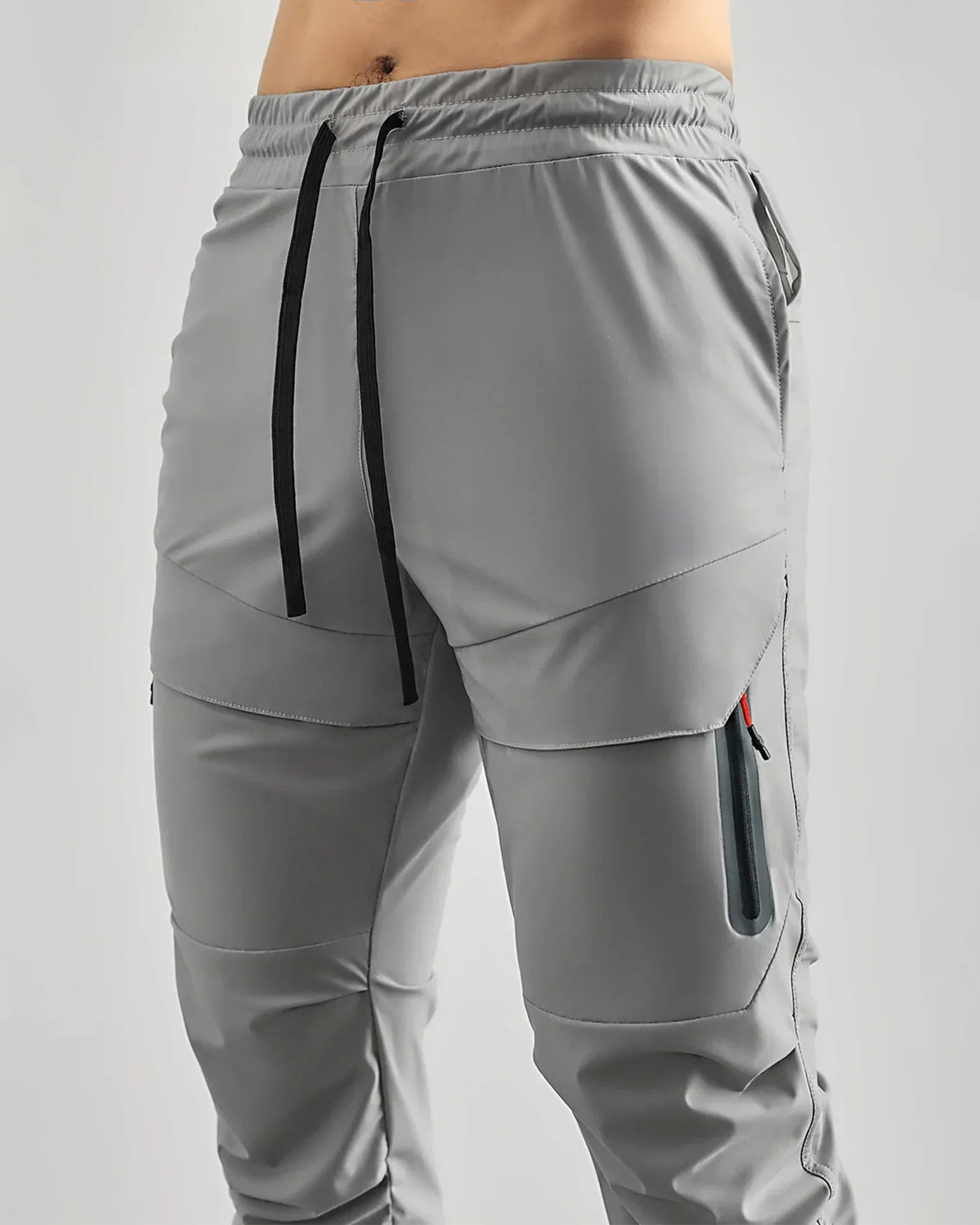 Stay Cool High Rib Cargo Jogger Athletic Stretch Pants