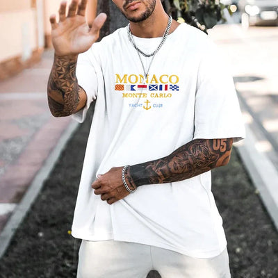 Monaco Monte Carlo Yacht Club T-Shirt White
