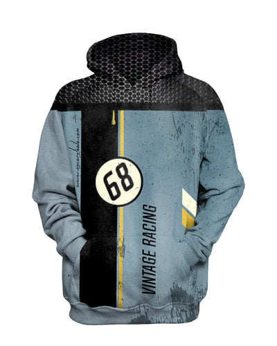 1968 Retro Racing Casual Sweatshirt Set