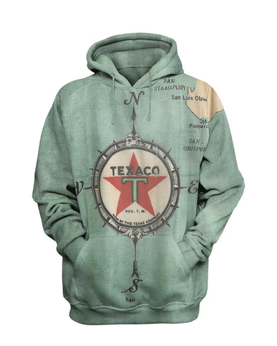 Vintage Motorcycle Oil Distressed Sweatshirt Set
