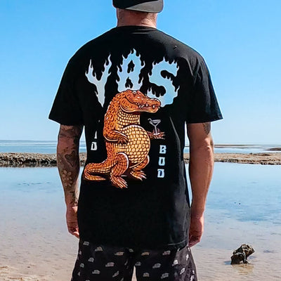 Men's Loose Vacation Casual T-Shirt