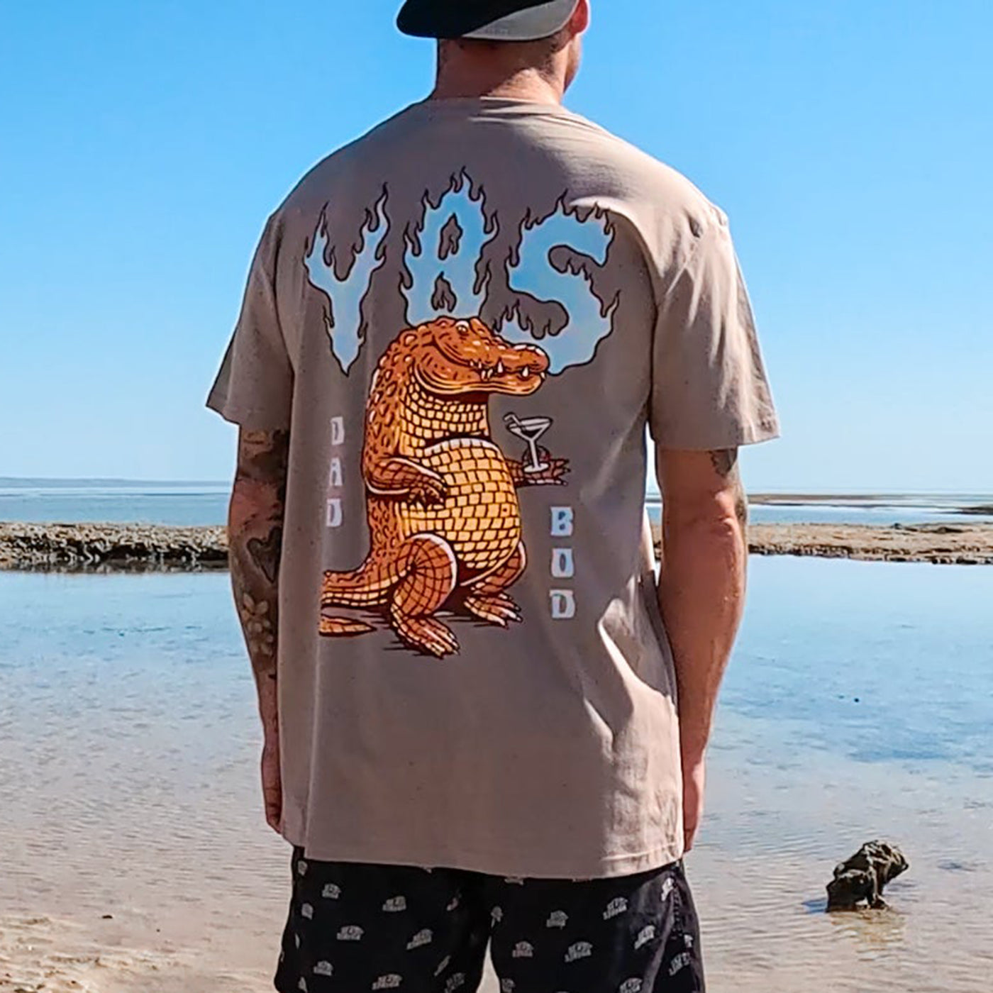 Men's Loose Vacation Casual T-Shirt