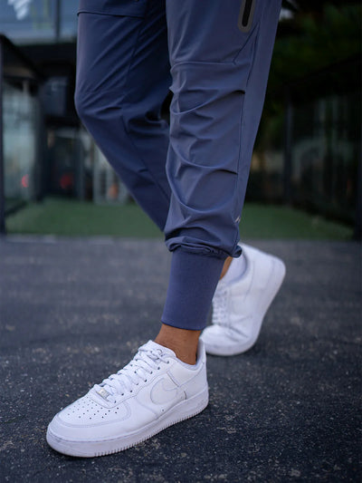 Stay Cool High Rib Cargo Jogger Athletic Stretch Pants