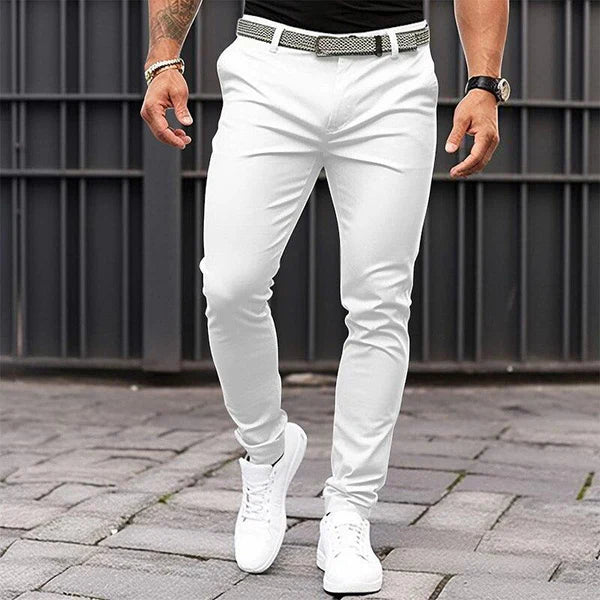 Business Casual Solid Color Suit Pants